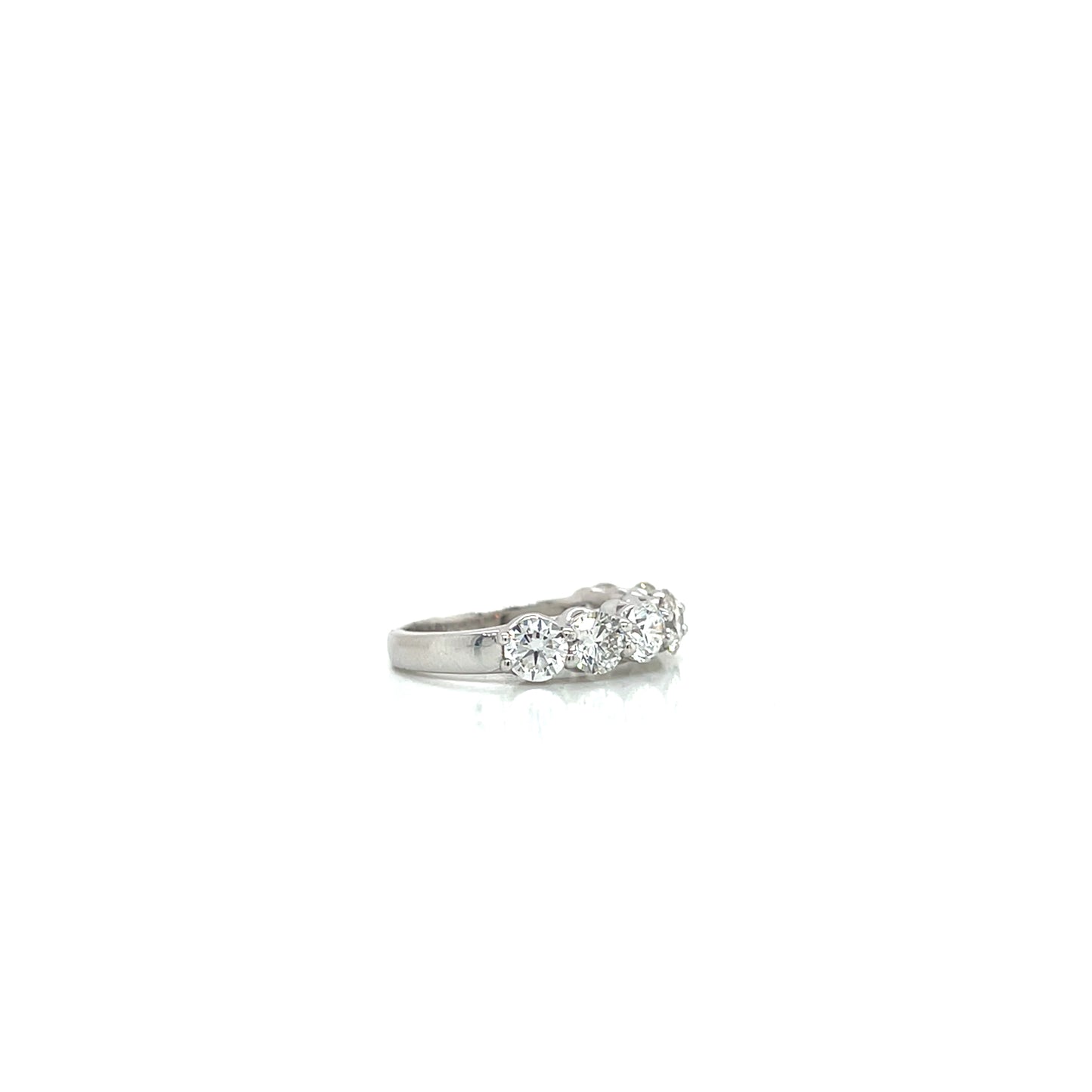 14KW 1.20cttw Lab-Grown Diamond Anniversary Band - F/VS1 Non Certified CVD