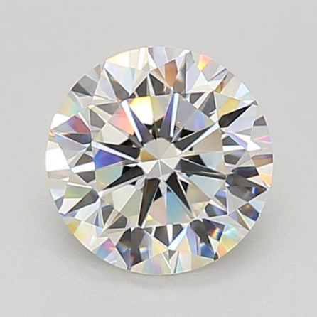 Simulated Diamond GH White Round Lannyte Manmade